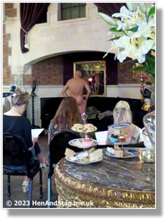 Top off your Life Drawing and or Butlering event with Bubbly or a Cream Tea - just ask for details