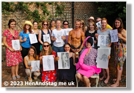 Our 1st Outdoor (Covid Safe) Life Drawing Event after the LONG Lock Down!