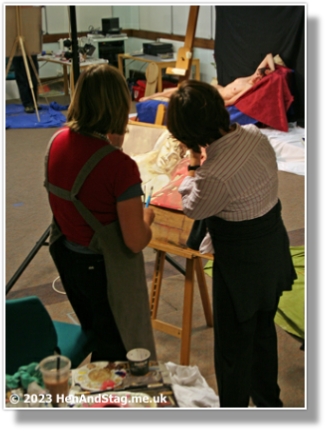 Our TERRIFIC Tutors will lead you through FUN Life Drawing techniques with your model