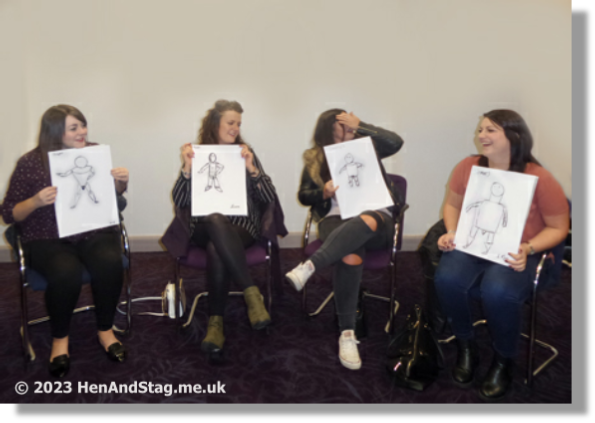 FUN is at the heart of the professionally delivered Life Drawing "experiences" that we provide acros the UK